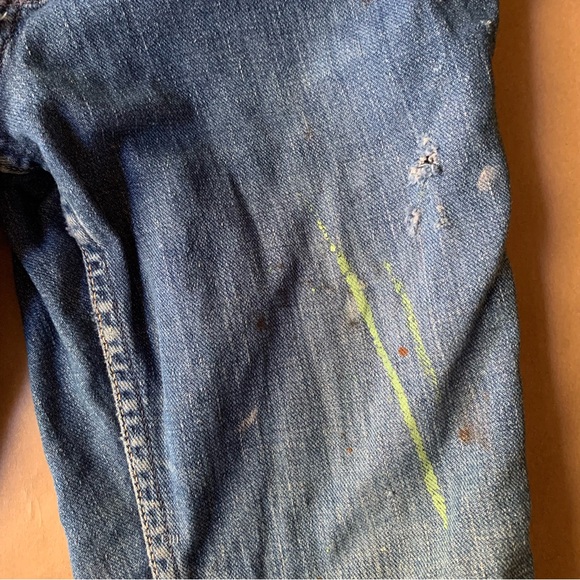 Vintage Wrangler Blue Bell Jeans Embroidered Flare XS 24x29 - Picture 14 of 16